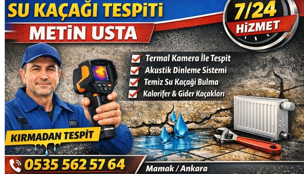 ZERDALİTEPE SU KAÇAĞI TESPİTİ